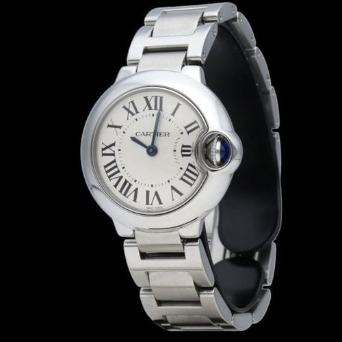 Montre Cartier Montre Ballon Bleu De Cartier 28Mm Quartz 58 Facettes MT43988