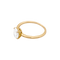 Bague 52 Bague solitaire or jaune, diamant ovale. 58 Facettes 34668