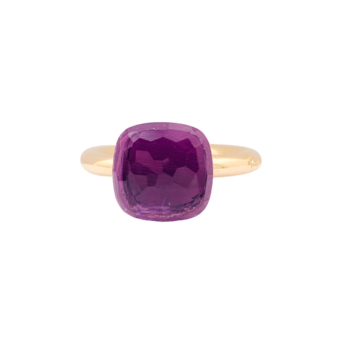 Bague 50 Bague Pomellato, collection "Nudo Classic", or rose et améthyste. 58 Facettes 34367