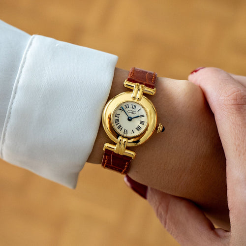 Montre Cartier Must Colisée - Ivory roman dial 58 Facettes