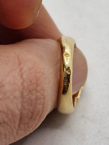 Bague 54.5 BULGARI - Bague Parentesi or jaune améthyste 58 Facettes