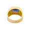 Bague 52 Bague or jaune et saphir ceylan 2,79 cts. 58 Facettes 34689