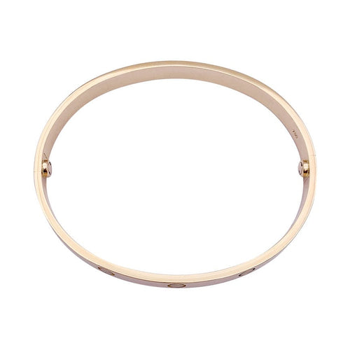 Bracelet Cartier, "Love", en or rose. 58 Facettes 34326