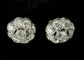 Boucles d'oreilles Boucles d'oreilles Art Déco or blanc serties de 2,58 carats de diamants 58 Facettes