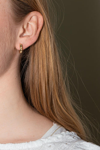 Boucles d'oreilles Boucles d'oreilles  Créoles  Or jaune Diamant 58 Facettes 4870192CN