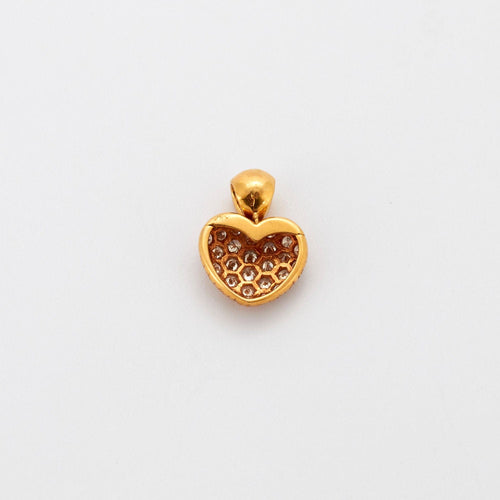 Pendentif Pendentif Cœur Diamants 58 Facettes