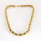 Collier Collier maille corde en or jaune 58 Facettes SL4916