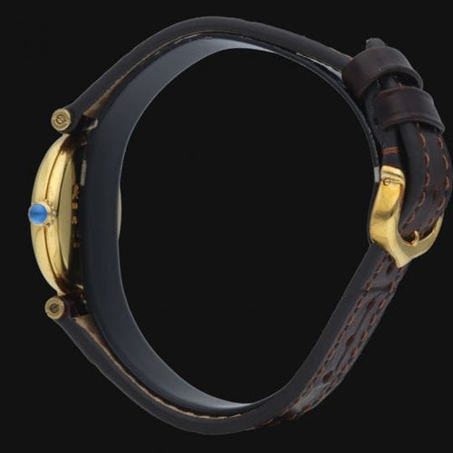 Montre Cartier Montre Must De Cartier Vermeil 58 Facettes MT41251