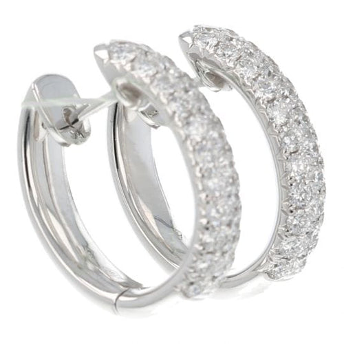 Boucles d'oreilles Boucles D'Oreilles Diamants 58 Facettes 4250