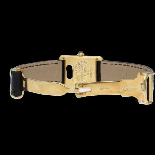 Montre Cartier Montre Tank Vermeil 58 Facettes MT41578