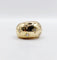 Bague 43.5 Bague bombé dôme or 18k diamant taille brillants en serti étoilé (circa 1950) 58 Facettes A05072