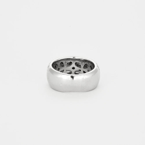 Bague 54 Bague or blanc pavage diamants 58 Facettes 3131232