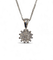 Collier Pendentif fleur en or et diamants avec sa chaîne 58 Facettes