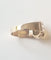 Bague 57 Bague or jaune quartz 2.45 carats 58 Facettes