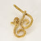 Broche Broche en or jaune à motif de volutes torsadées 58 Facettes COMP0987
