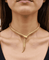 Collier Collier Serpenti vintage en or jaune 18kt avec émeraudes et rubis 58 Facettes