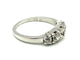 Bague 54 Bague Jarretière vers 1950 or et diamants 58 Facettes