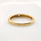 Bague 53 Bague solitaire en or jaune diamant 58 Facettes