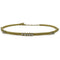 Bracelet Bracelet or jaune 18K et diamants 58 Facettes 00055901