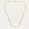 Collier Chaine maille forçat or jaune 58 Facettes CHA5342