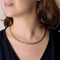Collier Collier or jaune à maille palmier 58 Facettes SL5154