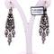 Boucles d'oreilles Boucles d'oreilles catalanes anciennes en or jaune et argent avec grenats naturels 58 Facettes OR86