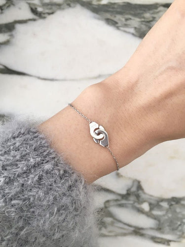 Bracelet DINH VAN Bracelet menottes en or blanc 18K 58 Facettes