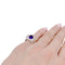 Bague 48 Bague attribuée à Boivin, argent et améthyste 58 Facettes 33268