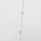Collier Collier or blanc chaine alternée de diamants 58 Facettes 3674