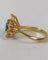 Bague 52 Bague Marguerite or jaune, saphir et diamants 58 Facettes