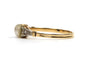 Bague 57 Bague Art Déco or jaune, perle et diamants 58 Facettes B471
