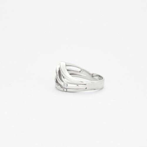 Bague 56 Bague croisée diamants 58 Facettes 2549