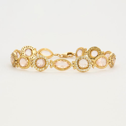 Bracelet Bracelet or jaune quartz 58 Facettes LP841/1