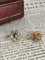 Boucles d'oreilles Boucles d'oreilles dormeuses anciennes en or 18K et argent 58 Facettes