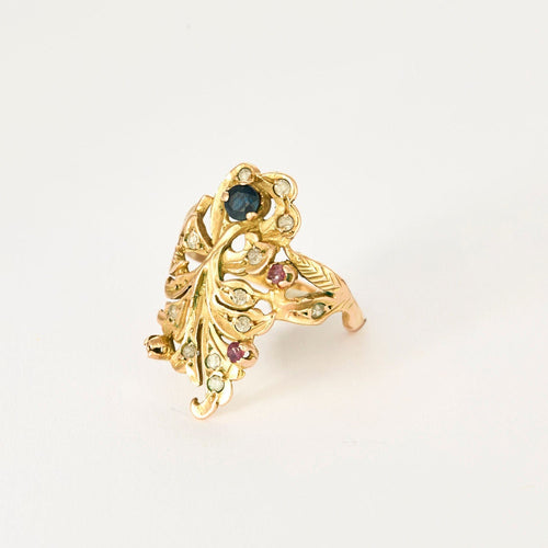 Bague 55 Bague SERENADA or rose 58 Facettes LP1205/11