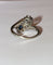 Bague Bague Duo Toi Et Moi Or Gris Saphir Diamant 58 Facettes 583