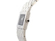 Montre vintage montre CHANEL matelasse h0009 19mm en acier quartz lady 58 Facettes 271264