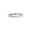 Bague 52 Demi-alliance - platine et diamants 58 Facettes 1158