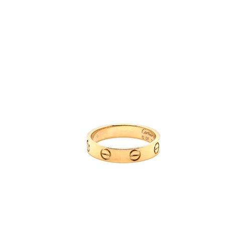 Bague 54 CARTIER - bague love or jaune et diamant 58 Facettes 1.0000230/1