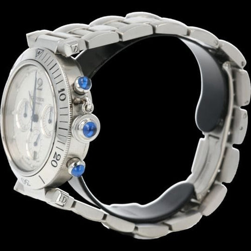 Montre Cartier Montre Pasha Chronograph 58 Facettes MT43103