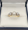 Bague 51 Bague Trilogie début XXème Diamant Perle 58 Facettes