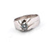 Bague 62 bague en or blanc massif et diamants 58 Facettes