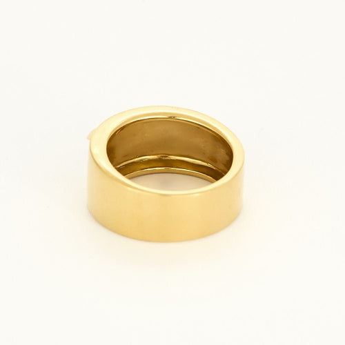 Bague Mauboussin "étoile divine" en or jaune et diamants