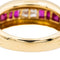 Bague 54 Bague Or jaune Diamant, Rubis 58 Facettes 3182207CN
