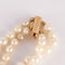 Collier Collier de perles de Culture 2 Rang Fermoir OR 58 Facettes