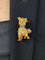 Broche Broche chien ébouriffé or jaune 58 Facettes Broch.chien.1333