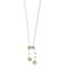 Collier Ravissant collier "Négligé" en or deux tons diamants 58 Facettes GU117