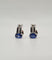 Boucles d'oreilles Boucles d’oreilles or blanc serties de saphirs et diamants 58 Facettes