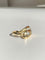 Bague 56 Bague ancienne en or jaune 18k et diamant en forme de serpent 58 Facettes