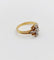 Bague 49 Bague marquise antique en or 18k et diamants taille rose (circa 1900) 58 Facettes A06394